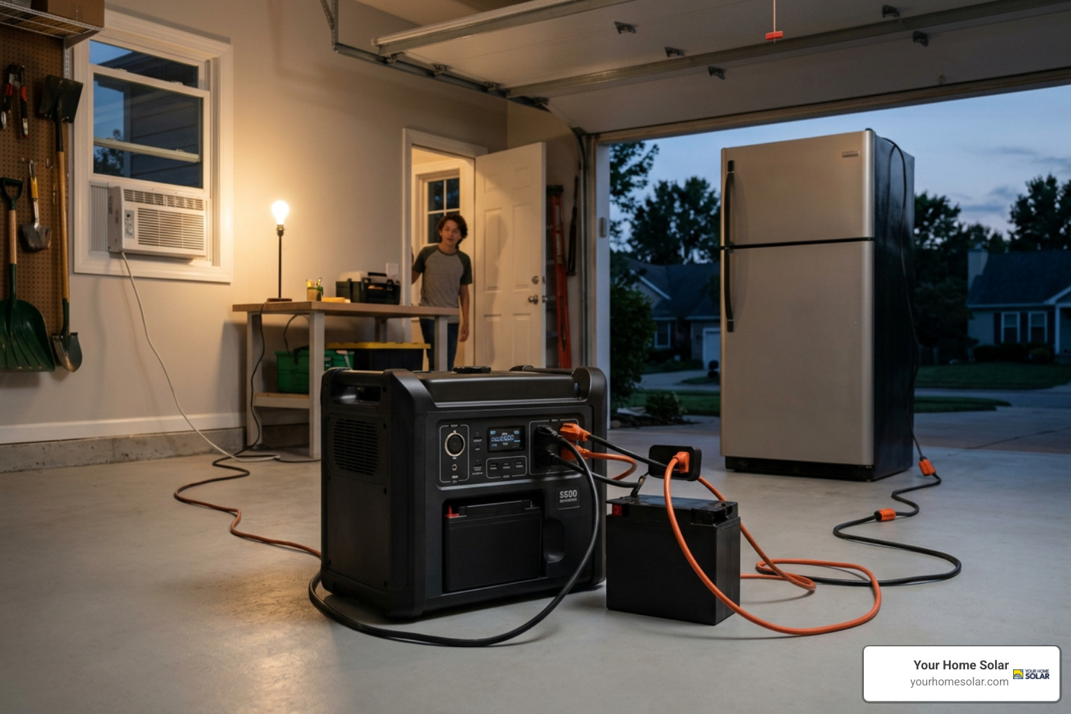 5500-watt-solar-generator-breakdown-serious-solar-muscle-for-emergencies-image 5500 watt solar generator powering home appliances during an outage