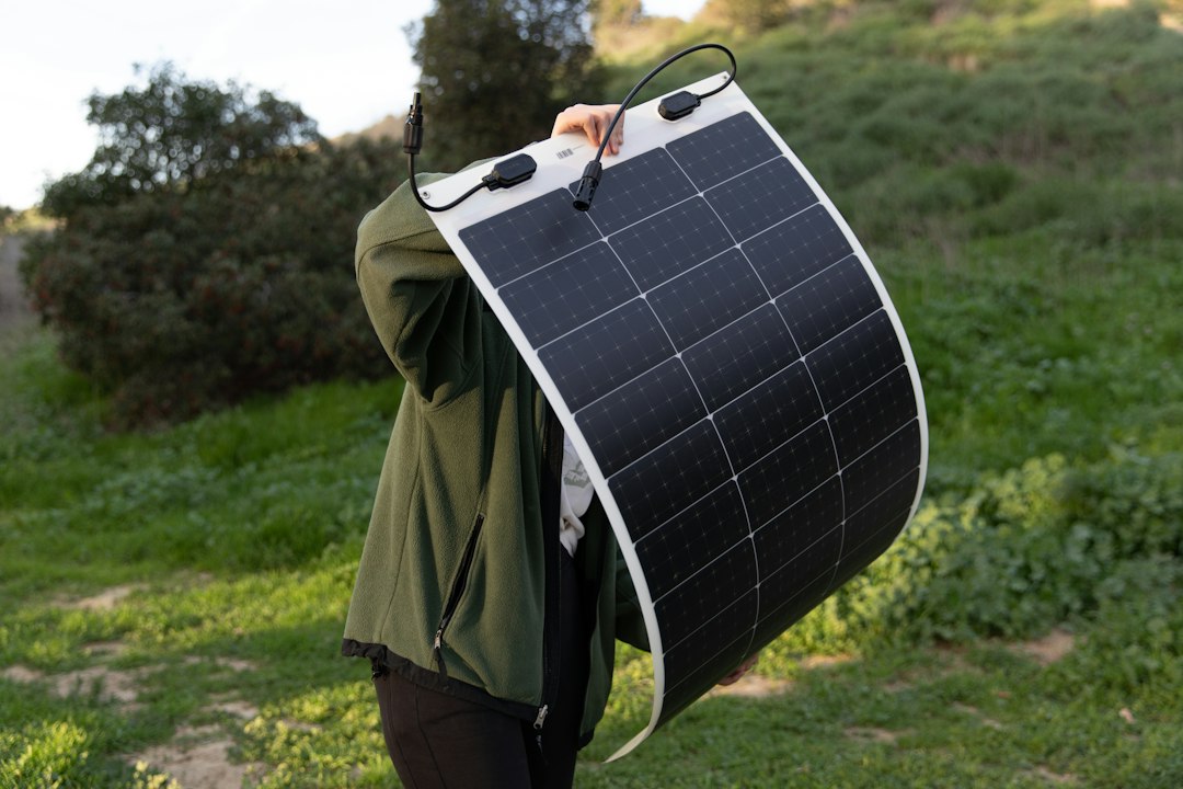 cheap-portable-solar-panels-reliable-off-grid-power-without-emptying-your-wallet-image Ultralight portable solar charger folded for hiking