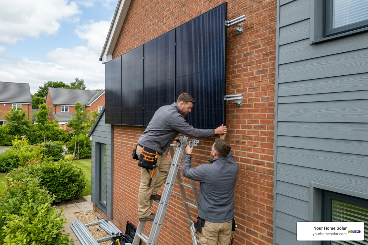 mount-solar-panels-on-your-walls-for-maximum-winter-sun-image wall mounted solar panels