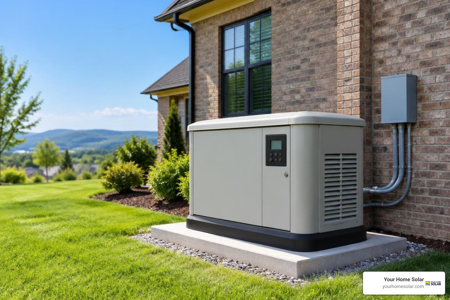never-sit-in-the-dark-again-complete-backup-generator-setup-for-knox-county-image standby generator outside a Knoxville home